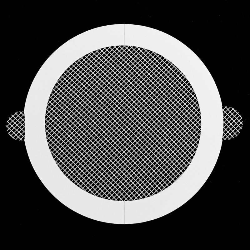 Shower Disposable Floor Tile in round design for anti-adhesion and hair filtering.