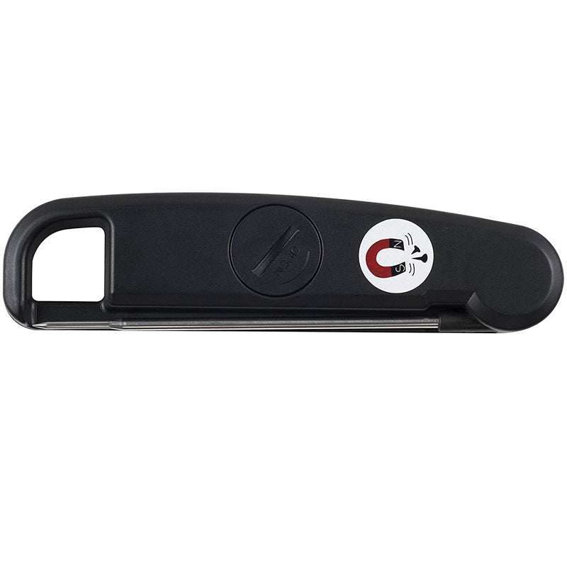 Digital food thermometer for cooking baked goods, featuring ABS material and wide temperature range.