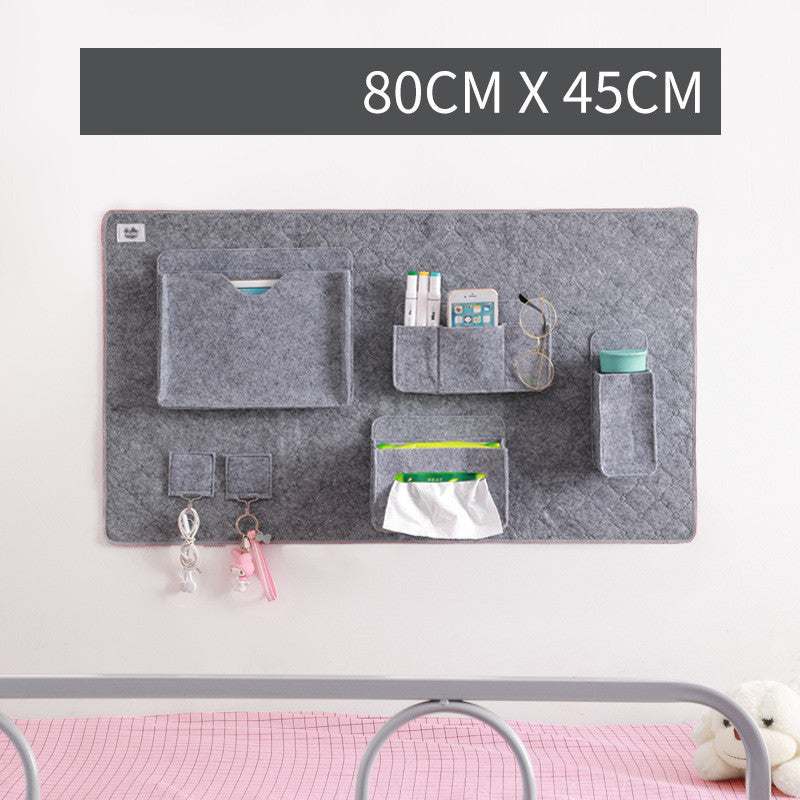 Storage Felt Board for organizing essentials, size 80cm x 45cm.