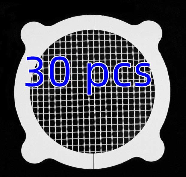 Shower Disposable Floor Tiles, four-ear style, 30 pieces, anti-adhesion, hair filtering.