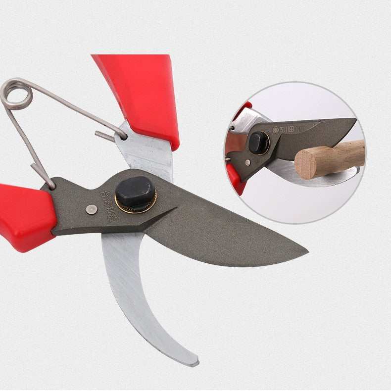 Garden Tools Fruit Tree Gardening Scissors with SK5 Steel Blade for Pruning