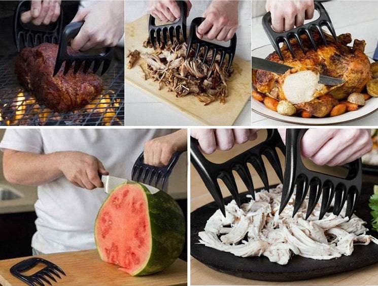 Creative Bear Claw Shredder for BBQ meat and more, durable and non-slip.