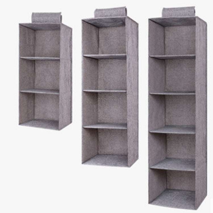 Drawer storage closet hanging bags in three sizes for organizing.