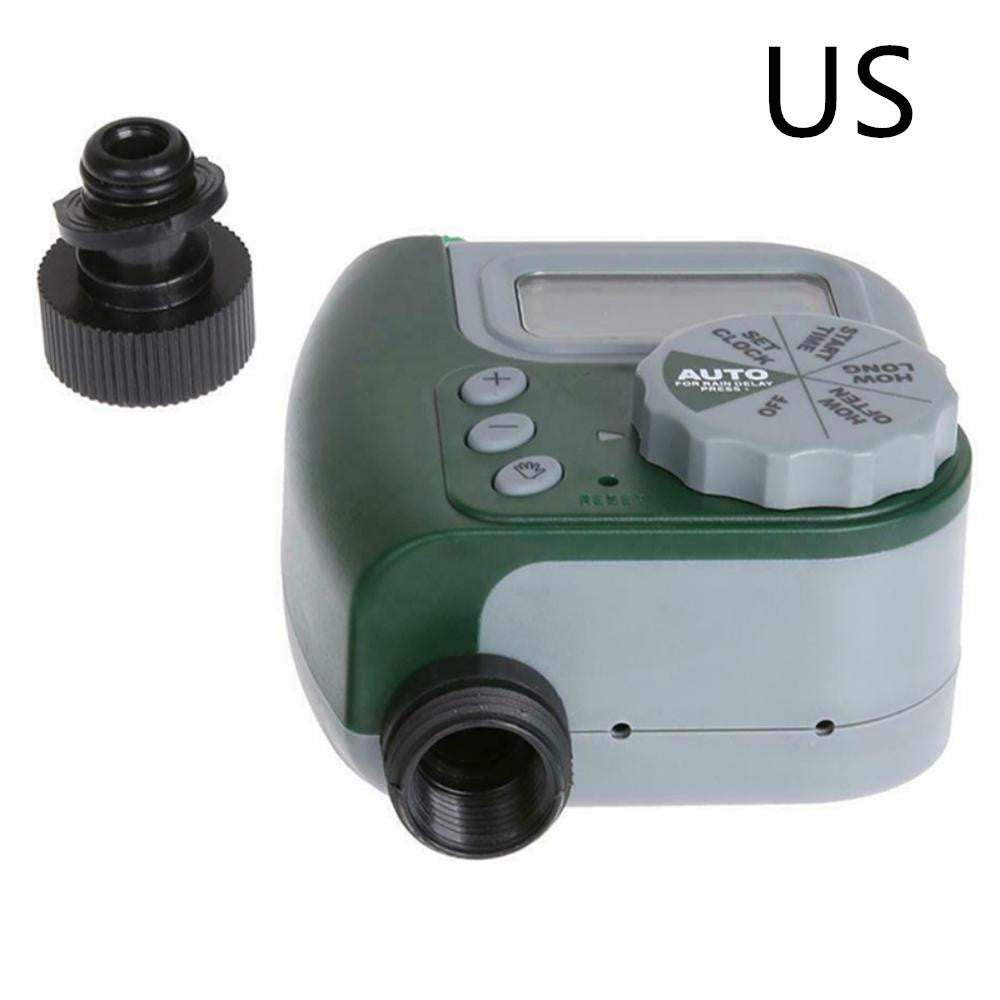 Intelligent LCD garden irrigation controller with automatic timer and durable design.