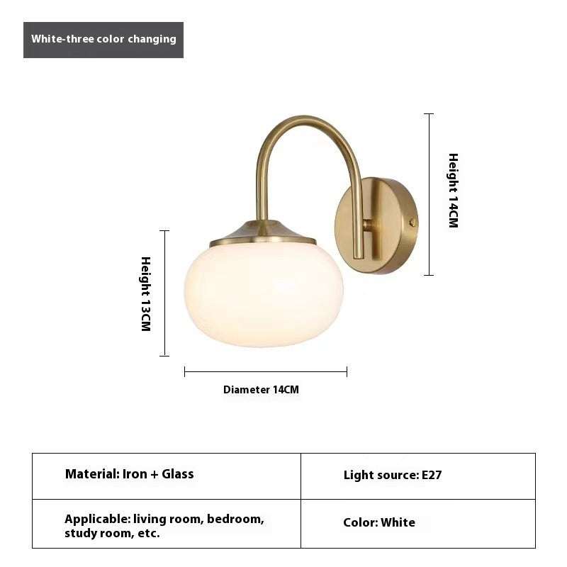 Cream style bedroom chandelier with wrought iron and glass, LED E27 light source, ideal for living room or study.